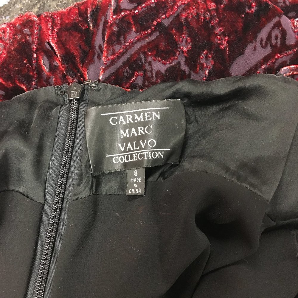 Vintage Carmen Marc Valvo dress - Picture 8 of 9